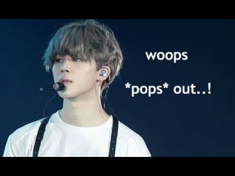 BTS jimin popping out of nowhere for 25 seconds straight