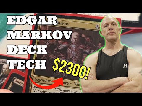 Edgar Markov - Bracket 4 Commander Deck Tech - $2300 (Magic The Gathering EDH)