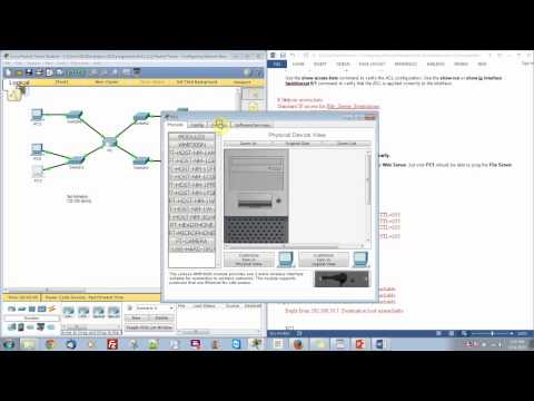 9.2.1.11 Configuring Named ACLs