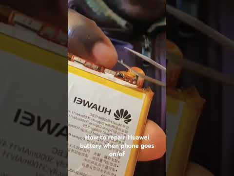 how to repair Huawei battery