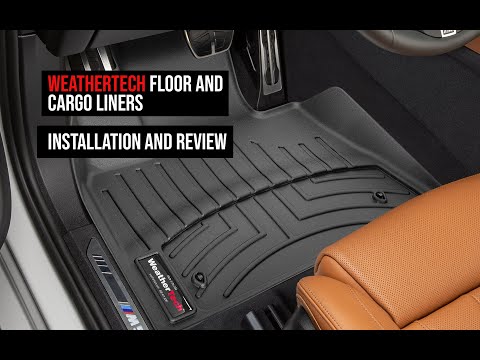 WeatherTech FloorLiners and Cargo Liners - Unboxing, installation, cleaning and review