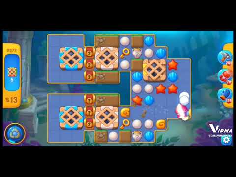 Fishdom. 9372 level no boosters and diamonds. 18 moves