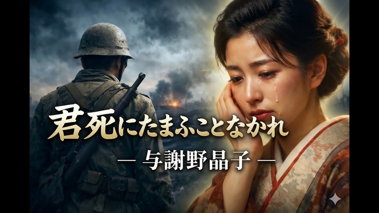 120年前の名詩『君死にたまふことなかれ』与謝野晶子の本当のメッセージとは？