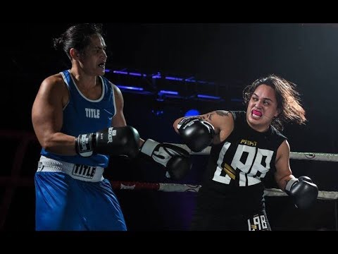 Fight 9: Kelly Kinita vs Aileisha Harrison - Hardknocks 7 @ Onehunga 30Jun18