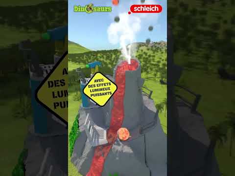 Schleich Dino Volcano Playset