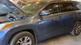 Code P0015 3.5 Toyota Highlander VVT Solenoid Replacement
