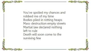 Corrosion of Conformity - Poison Planet Lyrics