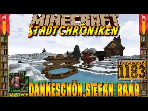 Minecraft #1183 -Stadtchroniken- Dankeschön, Stefan Raab [HD+Deutsch]