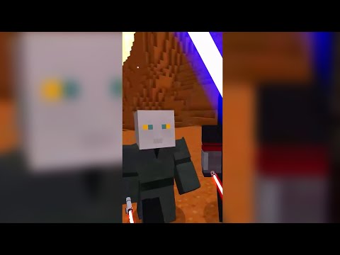 Nether Craft - Exploring The World Of Star Wars Minecraft #shorts