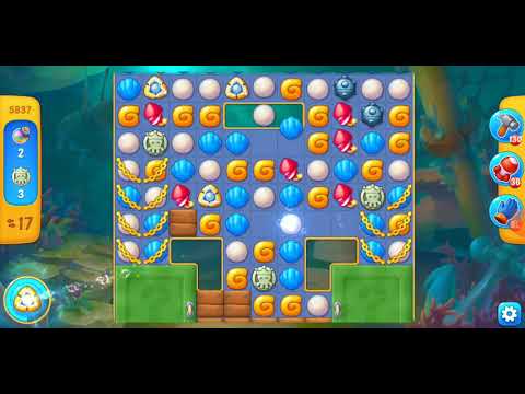 Fishdom. 5837 level no boosters and diamonds