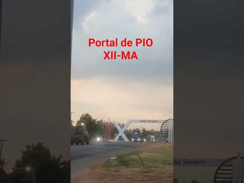 Entrada da cidade de PIO XII-MA