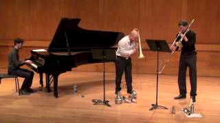 W.C. Handy- "St. Louis Blues" for two trombones and piano