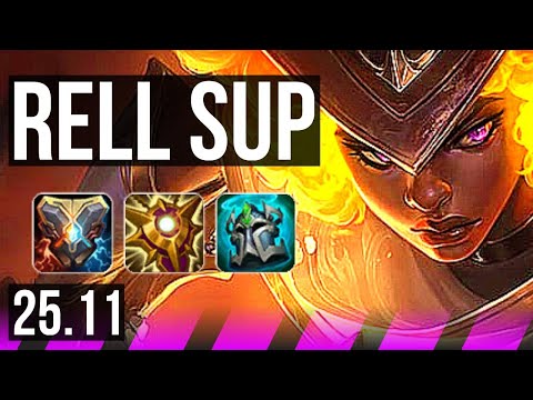RELL & Senna vs CAMILLE & Corki (SUP) | 4/4/27, 15k DMG | EUW Master | 25.11