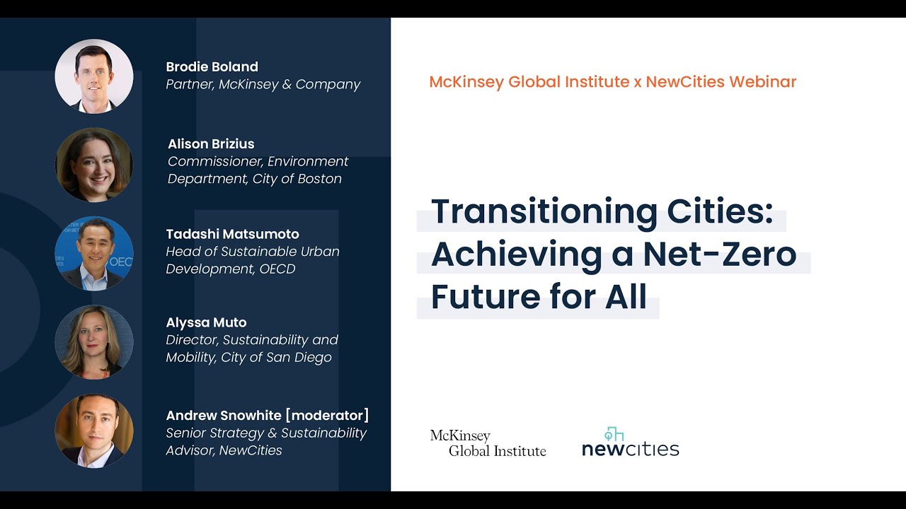 [WEBINAR] Transitioning Cities: Achieving a Net-Zero Future for All