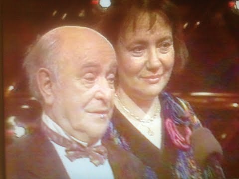 Телеигра "Маркиза". Ролан Быков и Елена Санаева 1995 год.