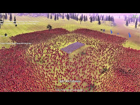 500 Golden Knights Vs 15,000 Spartans Ultimate Epic Battle Simulator