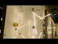 Светодиодный светильник 70 см, 30W, 3000K, Odeon Light SPARKY 4369/40L, золото
