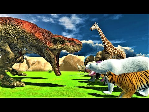 The strongest vs modern mammals faction animal revolt battle simulator