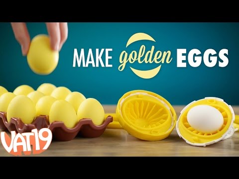 The Golden Goose: Scramble Eggs From Inside the Shell