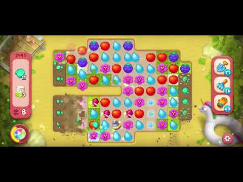 Gardenscapes level 2443 HD