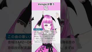 【Vsingerが歌う】唱 / Ado 【シアーミュージックV 魔ノ姫こあく】 #shorts