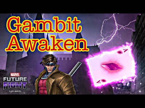 Gambit Awaken Skill With New Uniform!! Sneak peek 2 - Marvel Future Fight