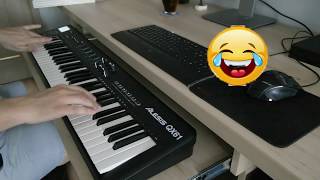 Video thumbnail for How to play live a song on Alesis QX61 MIDI keyboard and Ableton by Tomasz B (TommyDj)
