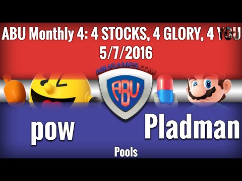 ABU Monthly 4: TEG | Pow (Pacman) vs. Pladman (Dr. Mario) - Smash 4 Singles