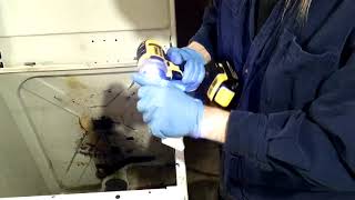 016 White Westinghouse Clothes Dryer Installing Drum Bearing 2021-01-31