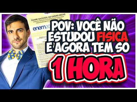 🚀 Revisão INTENSIVA de Física para ENSINO MÉDIO e ENEM 2025