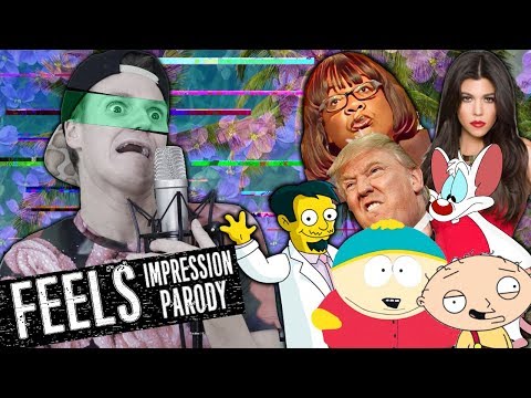 Calvin Harris - Feels ft. Pharrell Williams, Katy Perry, Big Sean - Impression Parody - Philip Green