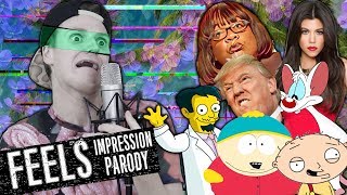 Calvin Harris - Feels ft. Pharrell Williams, Katy Perry, Big Sean - Impression Parody - Philip Green