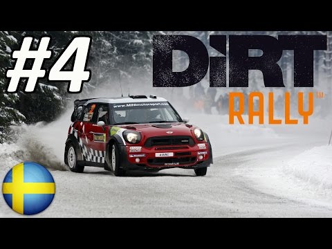 DiRT Rally Career Mode Part 4: Racing in the Snow (Sweden)
