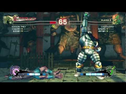 (edison the1)(Zangief)VS(Loganx2002)(Dhalsim) - Dammit let me hit you with Ultra 2 man