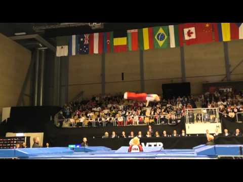 Aliaksei Shostak - Optional - Trampoline - 2015 World T&T Championships Qualifying