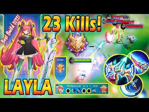 Build Supper Damage Layla 2022 - The Best Build for Layla mm ~ Layla The Best mm in mlbb