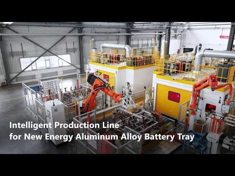 【HGTECH】Intelligent Production Line for New Energy Aluminum Alloy Battery Tray – Advanced Tech 🚗