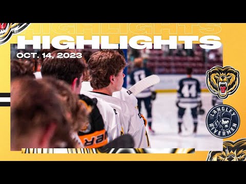 Victoria Grizzlies (2) vs Langley Rivermen (1) Game Highlights October 15, 2023