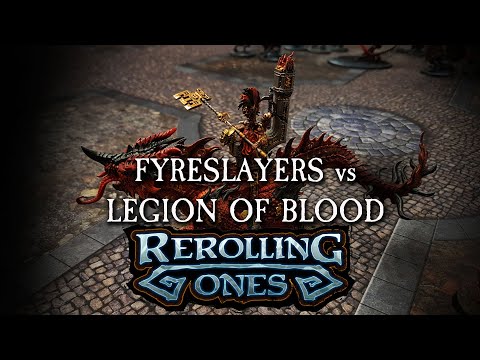 Warhammer: Age of Sigmar Battle Report - Legion of Blood vs Fyreslayers