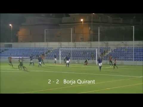 Goles C.D.BURRIANA 2-2 C.D.CASTELLÓN