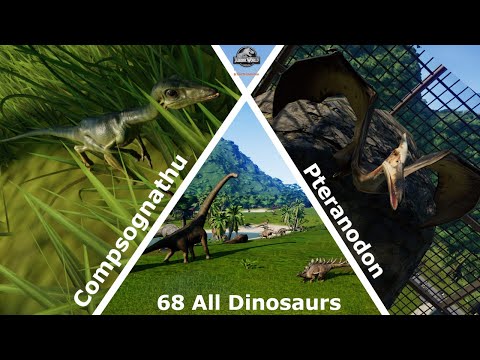 68 All Dinosaurs - Jurassic World Evolution