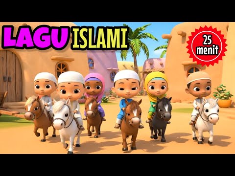 Lagu anak islami 25 menit - allahul kahfi, Tibbil qulub, sholawat busyro, sholawat jibril