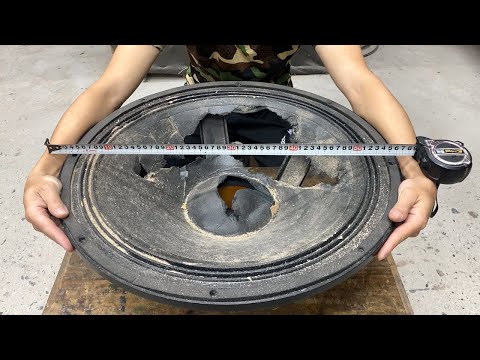 Restoration 21 inch bass subwoofer // Restore extremely high capacity subwoofer