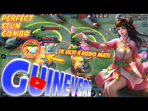 VIDEO TOP 1 GLOBAL ML- GUINEVERE By GUINEVERE*tiktok-Perfect Stun Combo, Taste My Super Magic!!-MLBB