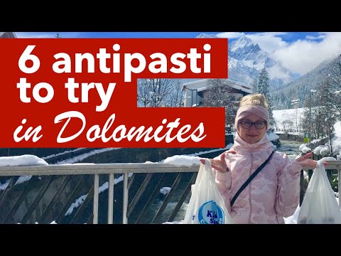 Dolomites Food - Trying Dolomites Antipasti