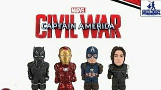 アベンジャーズ指人形（ユビーズ）5個開封