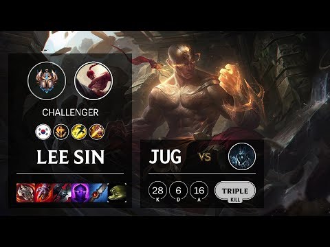 Lee Sin Jungle vs Karthus - KR Challenger Patch 10.3