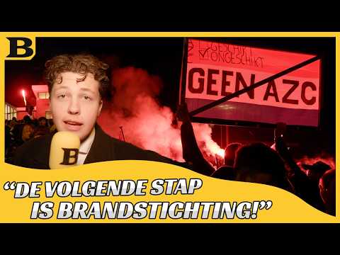 ENTIRE VILLAGE TAKES TO THE STREETS AGAINST AZC IN NIEUW-LEKKERLAND