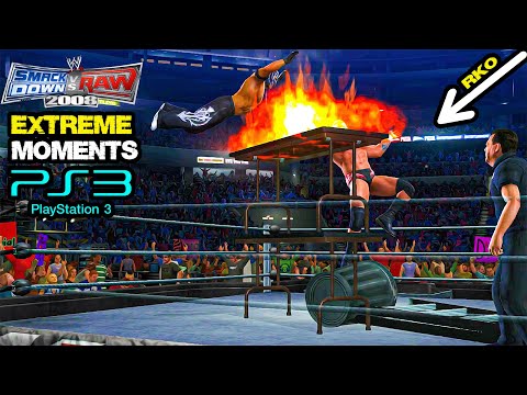 WWE Smackdown vs Raw 2008 Extreme Moments! PS3 (Give the right answer and get a shoutout)