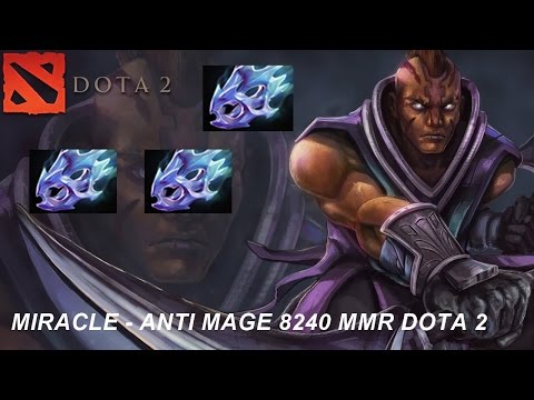 Miracle  Anti Mage with 3 Moon Shard Ranked, 8240 MMR   Dota 2 Gameplay
